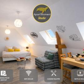Studio avec parking privé gratuit, proche centre-ville, hotel u gradu 'Saint Omer'