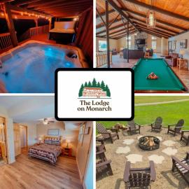 The Lodge at Hocking Hills - 2 Hot Tubs - 6 acres - Lake access, Hotel in Rockbridge