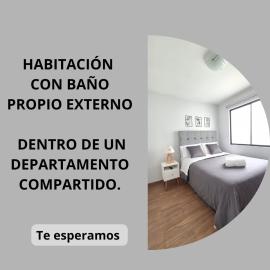 Habitación en departamento Compartido - La Paz 504 – hotel w mieście Lima