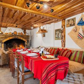 House Slivovi - a tavern with a fireplace and a panoramic view