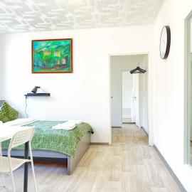 Modernes 2 Zimmer Apartment 4 Personen Naehe HBF Messe Duesseldorf