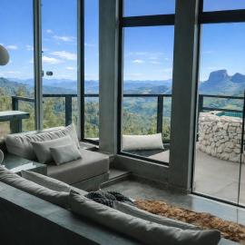 Chalé Boutique - Spa - Sauna seca , Jacuzzi , Rede suspensa