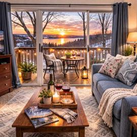 Condo,Full Kitchen, ShantyCreek, Beach Club, Private Pool, hotel v destinaci Bellaire