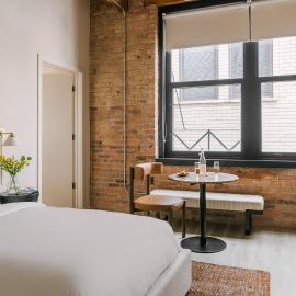 LIVN West Loop Chicago Classic Queen Studio, Hotel in Chicago
