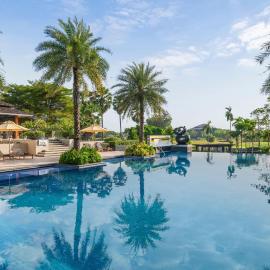 Hilton Bangkok Suvarnabhumi Golf Resort & Spa, hotell i Lat Krabang