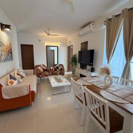 Blue Venue 3BHK Adora Goa Amoret Homes, hotel in Dabolim