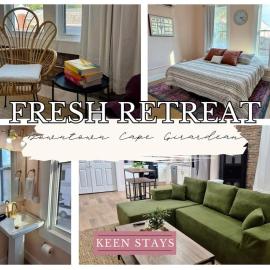 Fresh & Cozy Retreat w King Bed By KeenStays