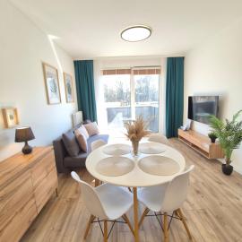 Apartament z darmowym parkingiem podziemnym
