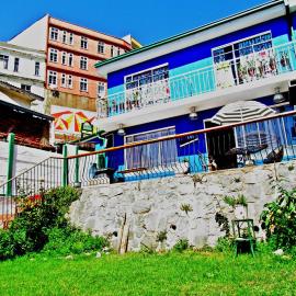 La Casa Azul Hostel, hotel v mestu Valparaíso