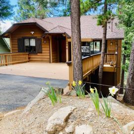 Cozy 3BR Dog-Friendly Cabin- Level 2 EV Chgr, hotel u gradu 'Lake Arrowhead'