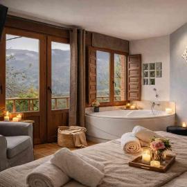 El Ablanu, jacuzzi y vistas, hotelli kohteessa Proaza