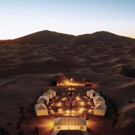 Mhamid में, होटल Erg Chegaga Camp Excursions Stéphanie