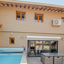 La Vigneronne Marseillan 4ch piscine parking clim