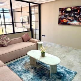 Studio luxueux avec vue panoramique sur le centre ville