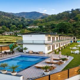 Qcent Bairagarh Resort Rishikesh, hotel u gradu Mohan Chatti