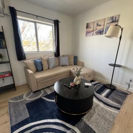 Cozy blue house