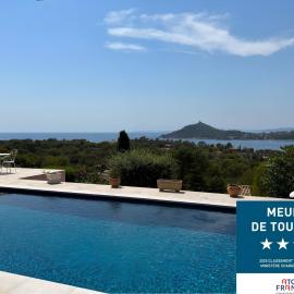 Villa 4 étoiles à Agay - Terrasse panoramique vue mer - Proximité à pied de la plage