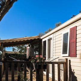 Camping U Pezzo - Mobil home 4 pièces 6/8 personnes Climatisé MAE-2285, hotell sihtkohas Saint-Florent