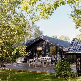 Idyllic Summer House On The Coast Of West Zealand