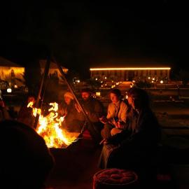 Outdoor luxury camp