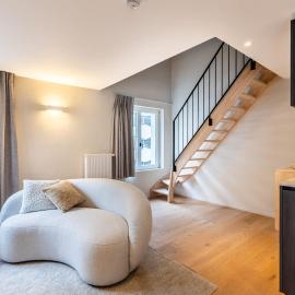 Stylish Duplex Studio with Premium Materials in Ghent City Center