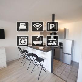 have-a-nice-Stay - Seth - Monteursunterkunft - Einzelbetten - gute Anbindung - Bettwäsche, hotel a Seth