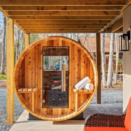 Luxury 3-Story Pocono Retreat w SaunaHot TubGames