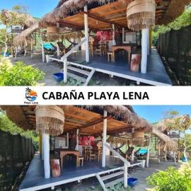 Cabaña Playa Lena en Barú, Bolívar