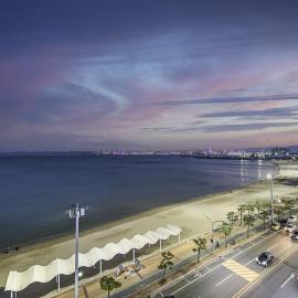 Brown Dot Yeongildae Beach in Pohang