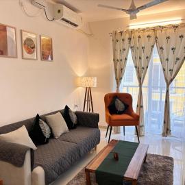 Serene Stays 1BHK Adora Goa Amoret Homes, hotel v destinácii Dabolim