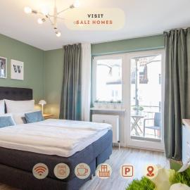 Sali Homes - Wahnfried No 1 City Apartment Balcony