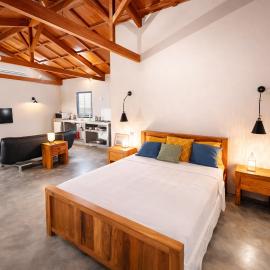 Coconut Lodge Open-Plan Suite with Kitchen, Indoor & Outdoor Showers & Infinity Pool, hotel in Cap Malheureux