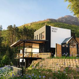 Mont Bleu Guesthouse, hotel i Franschhoek