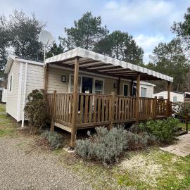 MH 385 Les Dunes de Contis 3 chambres et 1 salle de bain dans Camping 4 étoiles