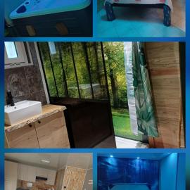 aud eau maillet 2 gites spa sauna, Hotel in Tilques