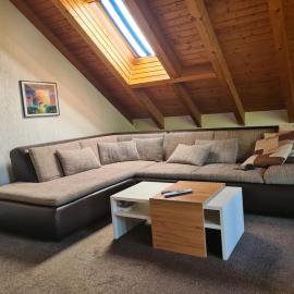 Dachgeschosswohnung mit wunderschönem Gartenblick