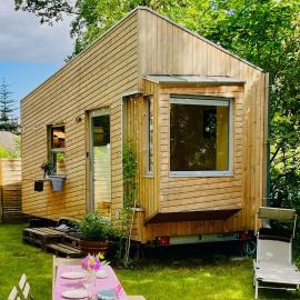Eco-Luxury Tiny House I Digital Detox I Badesee, hotel in Ottersberg
