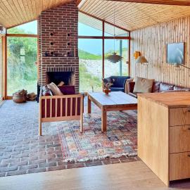 Ocean Front Home In Saltum With Sauna A12214