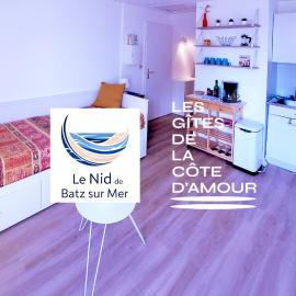 LE NID DE BATZ SUR MER-Studio-Les Gîtes de la Côte d'Amour, hotel in Batz-sur-Mer