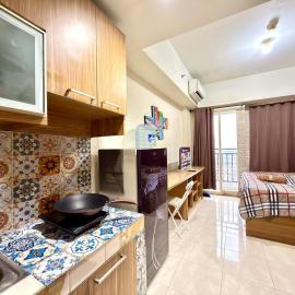 Strategic & Cozy Studio Apt at Margonda Depok by Ls