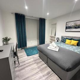 Bright City Apt - King Bed - Parking & Wi-Fi, hotel Dundee-ben