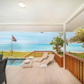 Raina Lodge Moorea Haapiti - Fare Keali'i - Piscine privée - Vue plage et Lagon – hotel w mieście Haapiti