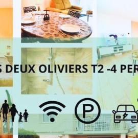 Les Deux Oliviers T2 Cozy Clim Free Parking