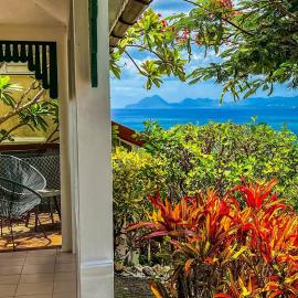 Ti colibri Bellevue Martinique vue mer – hotel w mieście Sainte-Anne