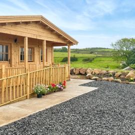 Wind Hall Log Cabin, viešbutis mieste Gosforth