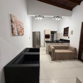 Casa luzes Amarelas