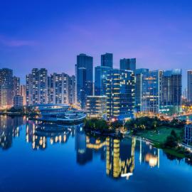 长沙梅溪湖麦客达温德姆湖景酒店, hotel in Changsha