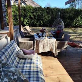 Spacious studio apartment with Sauna and Terrace