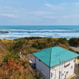 パーティーができるビーチハウス海まで1分一棟貸切Qiao105屋外犬可, hotell sihtkohas Hokota
