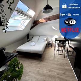 Le Studio - Cosy et fonctionnel - plein centre, hôtel à Vertou